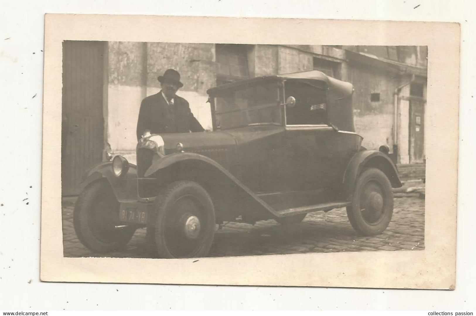 Cp, Carte Photo , Automobile,  Vierge - Passenger Cars