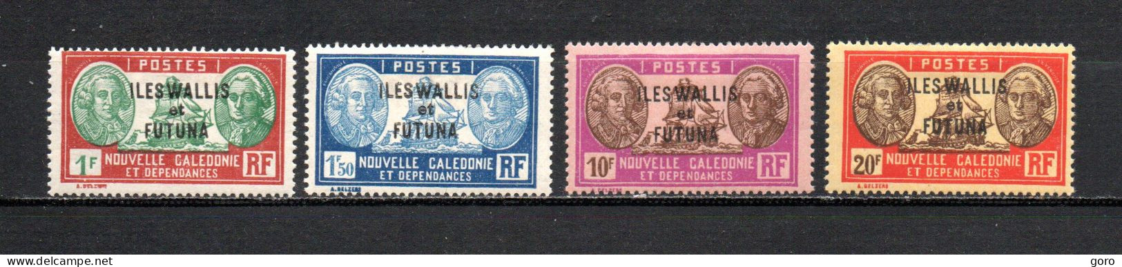 Walis Y Futuna   1944  .-   Y&T  Nº   127/130 - Used Stamps