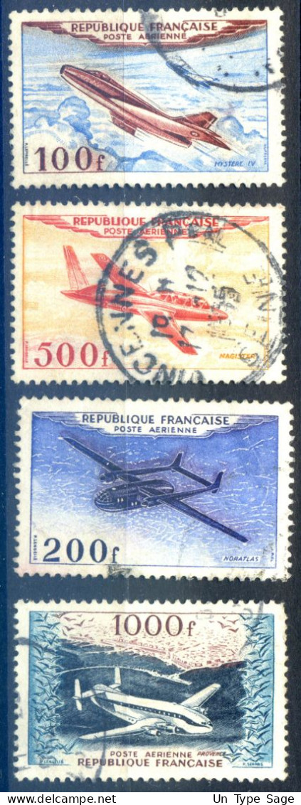 France PA N°30 à 33 La Série Oblitérée - (F211) - 1927-1959 Used