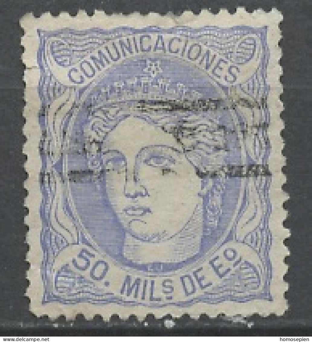 Espagne - Spain - Spanien 1870 Y&T N°107 - Michel N°101 Nsg - 50m Allégorie De L'Espagne - Annulé - Unused Stamps