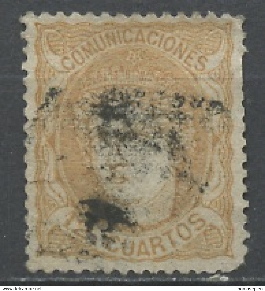 Espagne - Spain - Spanien 1870 Y&T N°113 - Michel N°107 (o) - 12c Allégorie De L'Espagne - Oblitérés