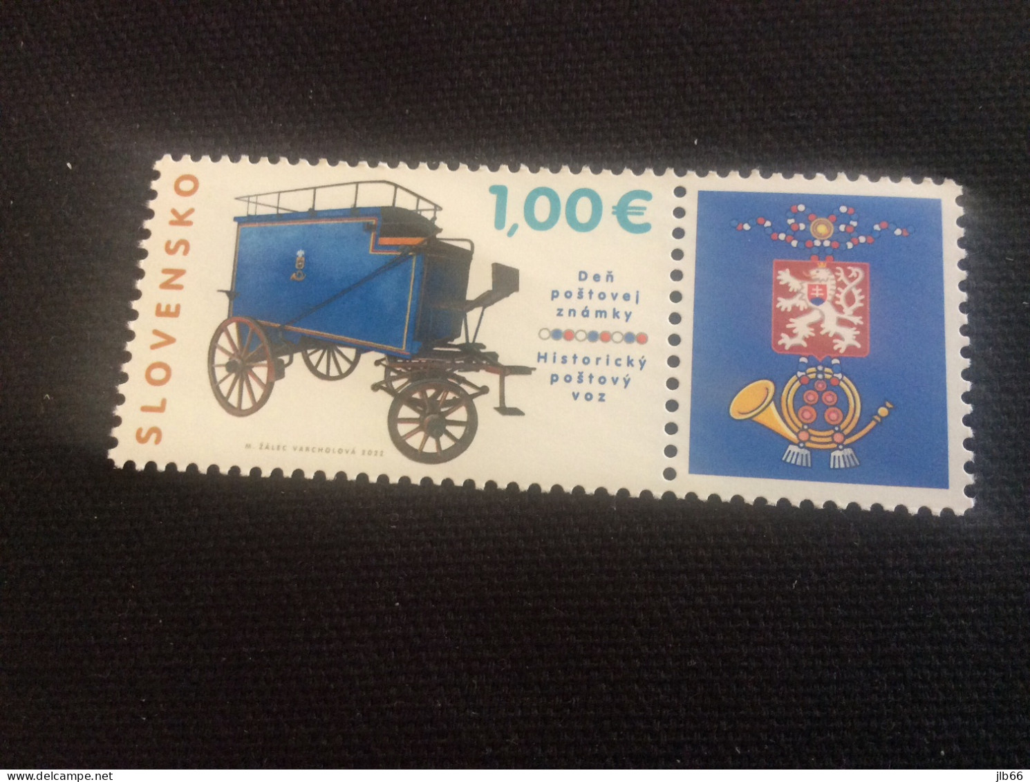 2022 Pofis 783 Yvert 868 ** Journée Du Timbre Wagon Postal Historique - Unused Stamps