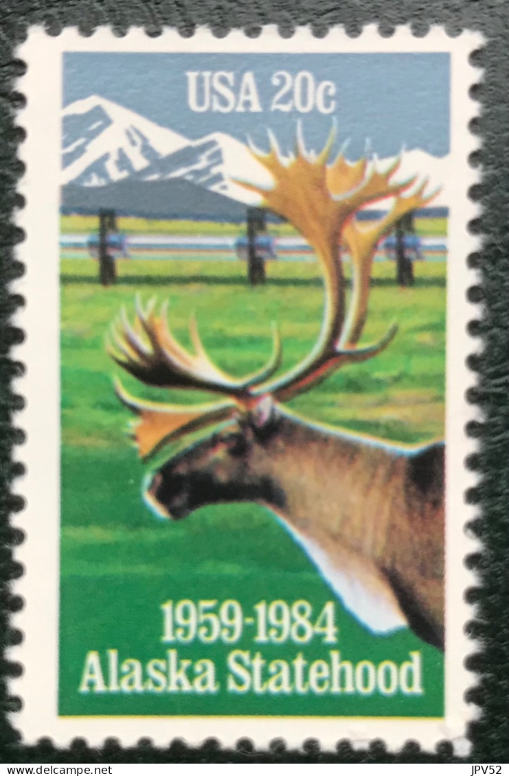 USA - C16/24 - MNH - 1984 - Michel 1670 - 25j Staat Alaska - Ungebraucht