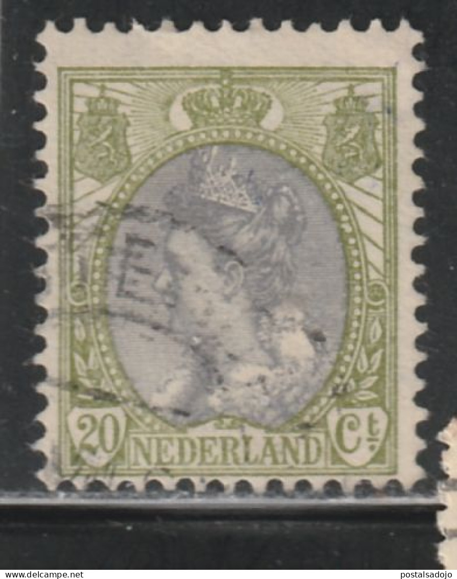 PAYS-BAS 986 // YVERT 78 // 1908-22 - Gebruikt