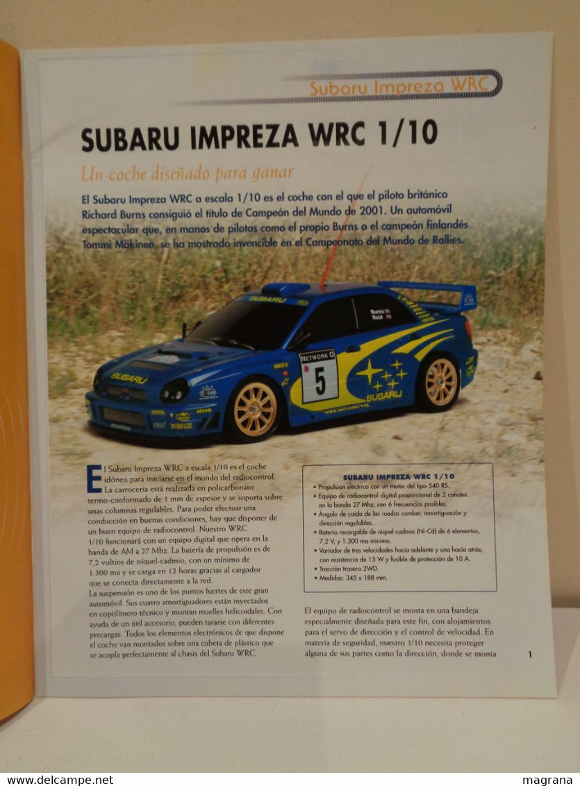 Radiocontrol Altaya. Coche Subaru Impreza WRC. Escala 1/10. Año 2002. Coleccionable Completo. - Modelli Dinamici (radiocomandati)