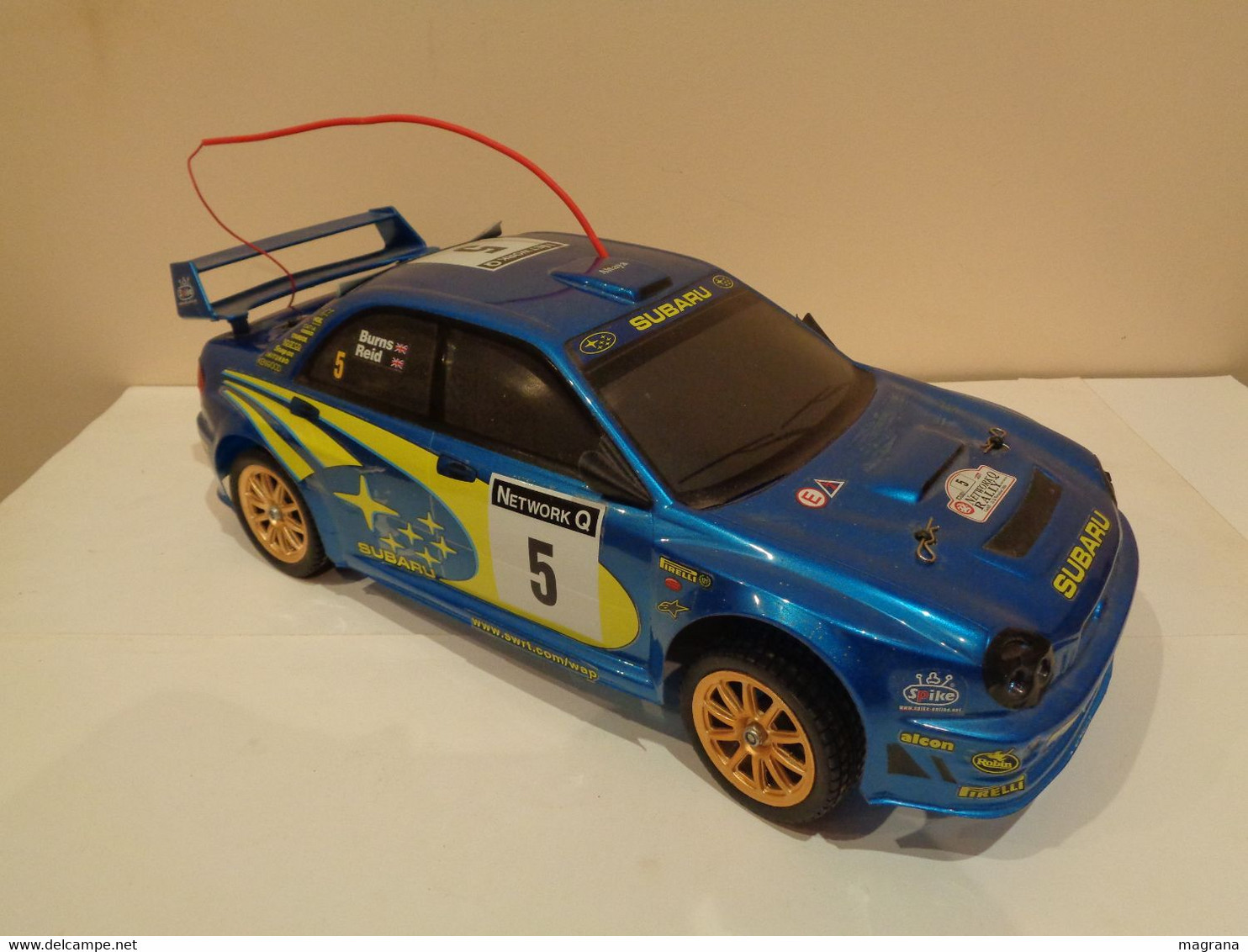 Radiocontrol Altaya. Coche Subaru Impreza WRC. Escala 1/10. Año 2002. Coleccionable Completo.