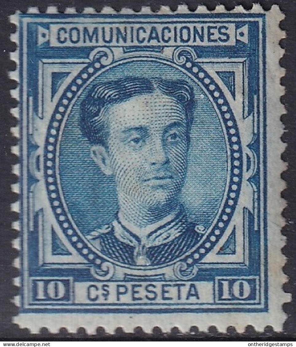 Spain 1876 Sc 223 Espana Ed 175 MNH** Toning Spots - Ungebraucht