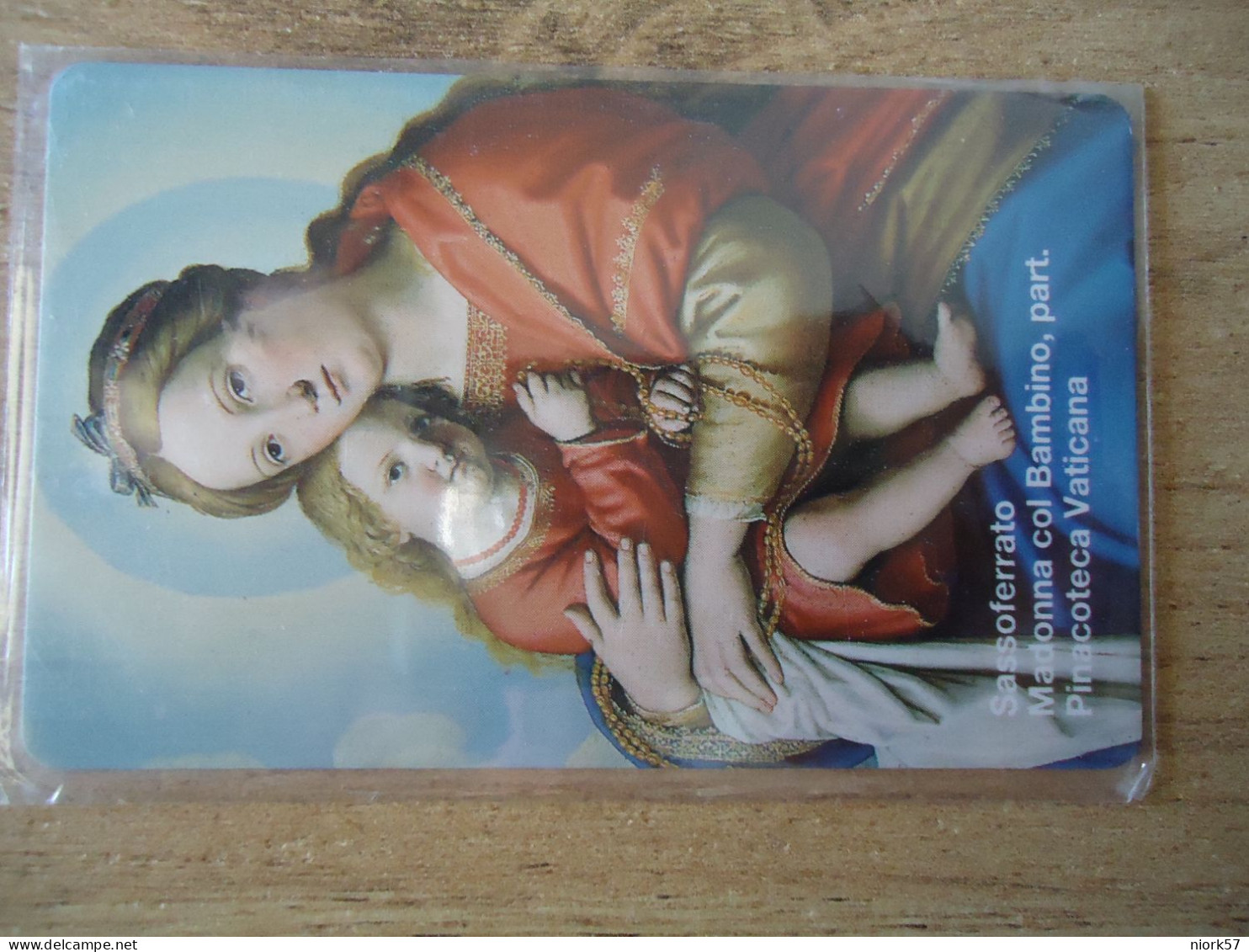 VATICAN  MINT CARDS  SCV 40   VAL 5.000 PAINTING PAINTINGS - Vatican