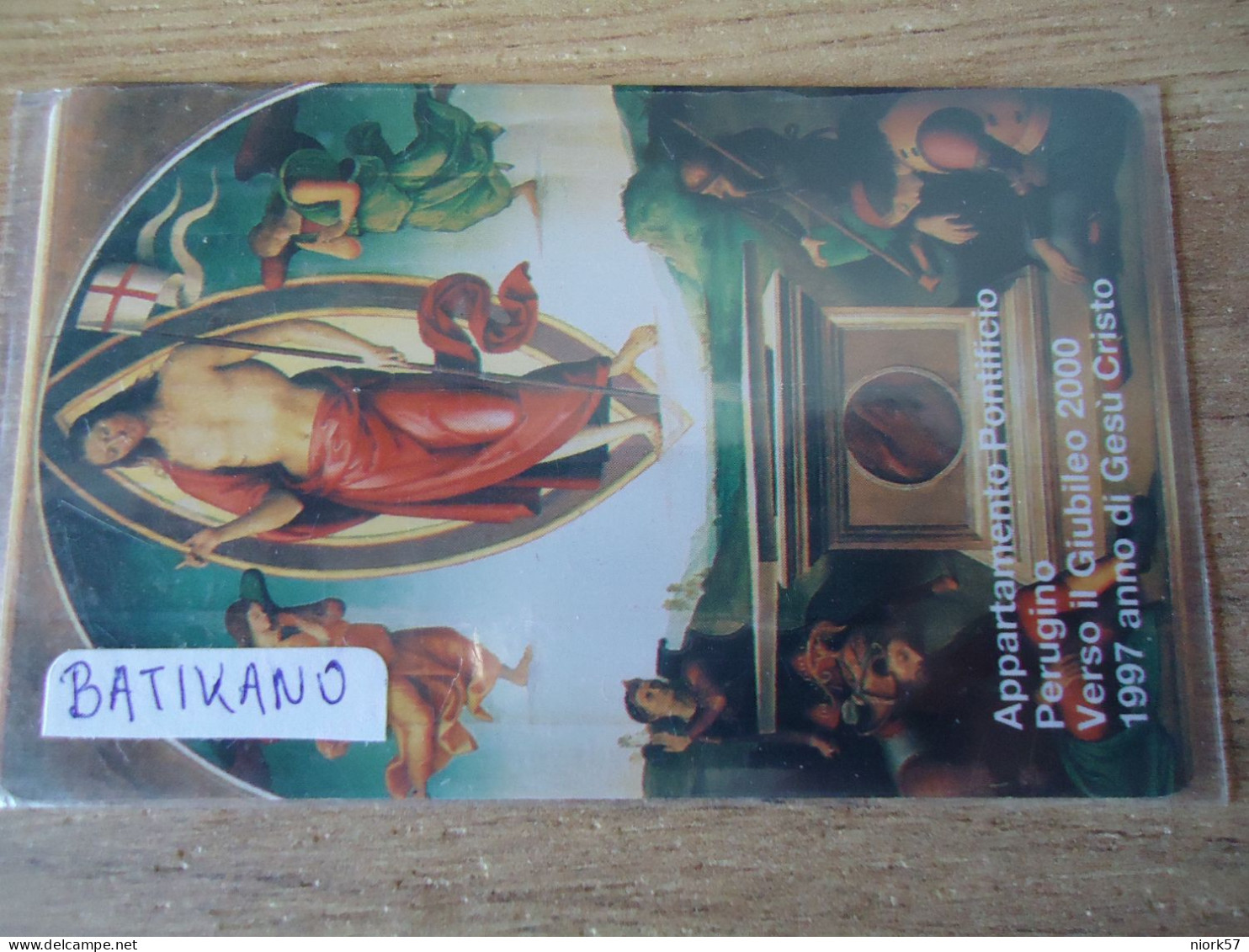 VATICAN MINT CARDS  SCV 26 VAL 10.000  PAINTING - Vatican