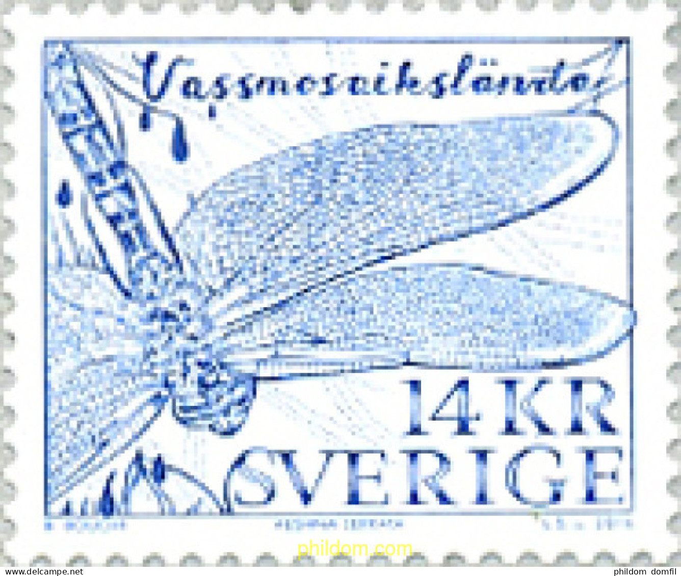 319024 MNH SUECIA 2014 LIBELULA - Gebruikt