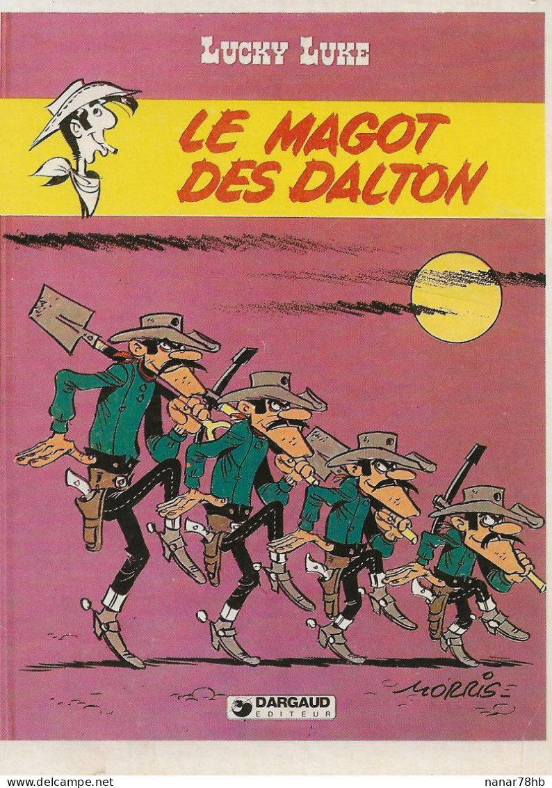 CPM Le Magot Des Dalton De Morris - Bandes Dessinées