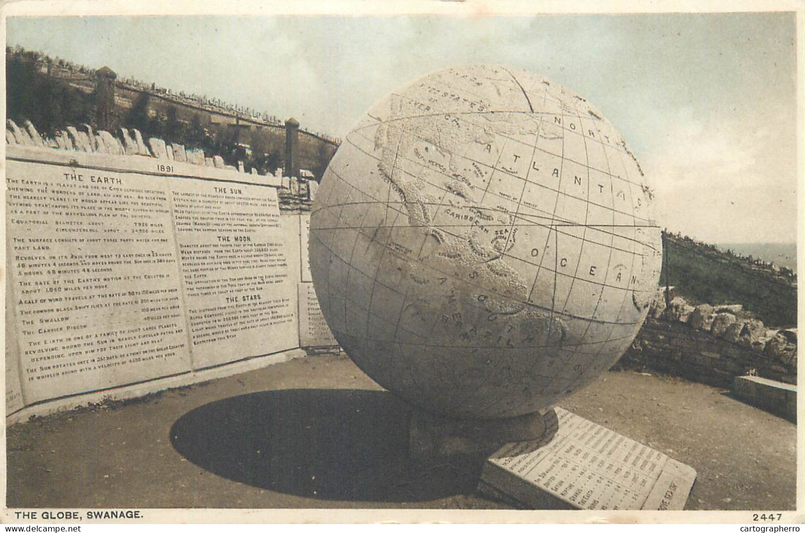 Postcard UK England Dorset Swanage The Globe - Swanage