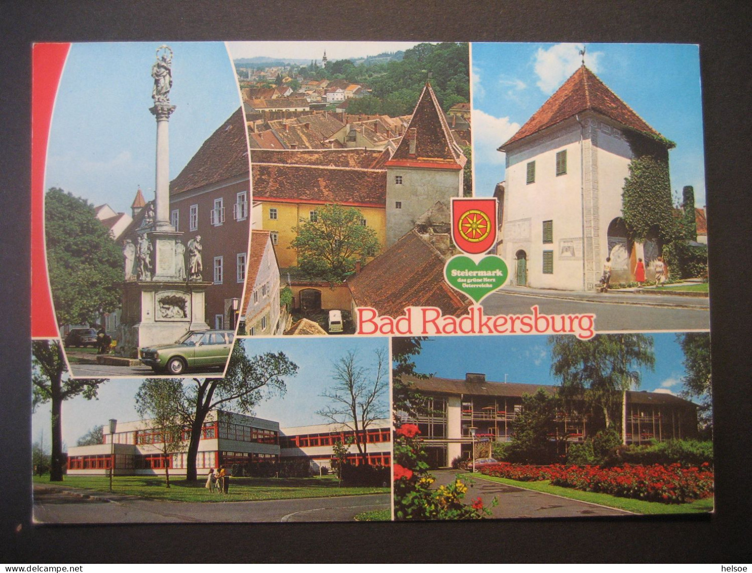 Österreich- Ansichtskarte Bad Radkersburg, Erholungsort Und Heilbad, Verlag: Hruby - Bad Radkersburg