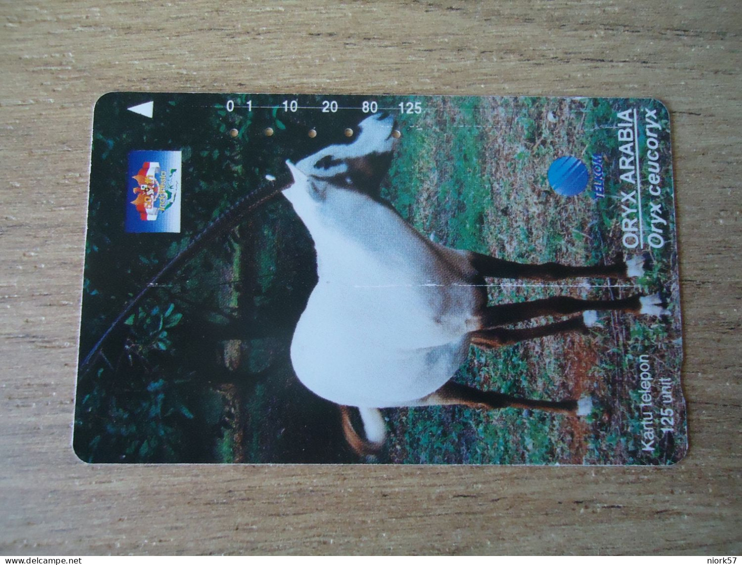 INDONESIA  USED CARDS  ANIMALS HORHES - Paarden