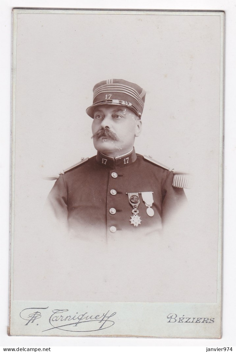 Photo Militaire, Photographie De Tarniquet Beziers , Ancienne Maison Provost Toulouse - Alte (vor 1900)