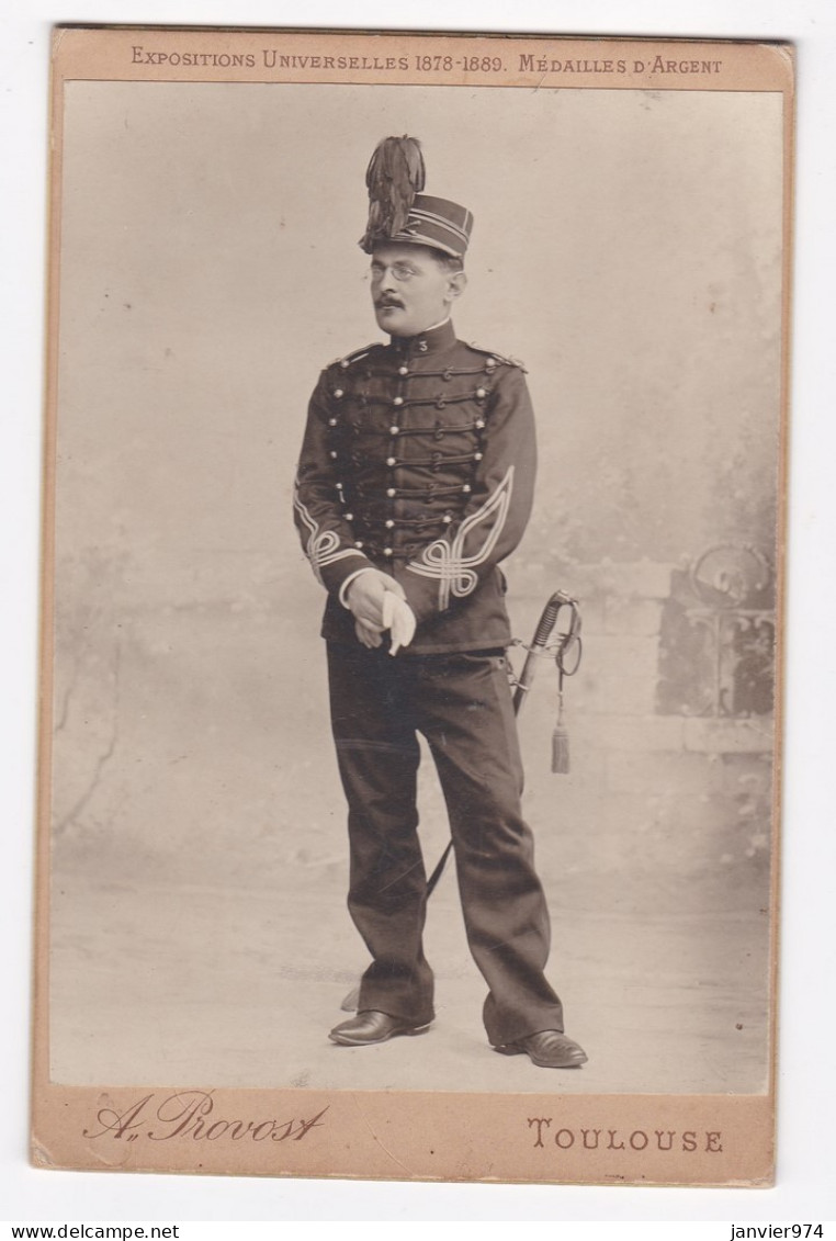 Photo Militaire, Photographie De A. Provost Toulouse - Antiche (ante 1900)