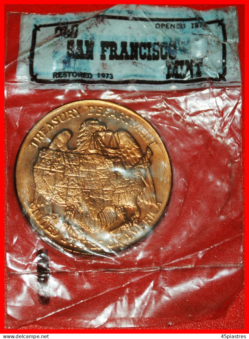 * SAN FRANCISCO MINT 1874-1937S: USA  DOLLAR SIZE 1794-1978 MEDAL 1974 IN ORIGINAL PACKAGE! · LOW START · NO RESERVE! - Professionals/Firms