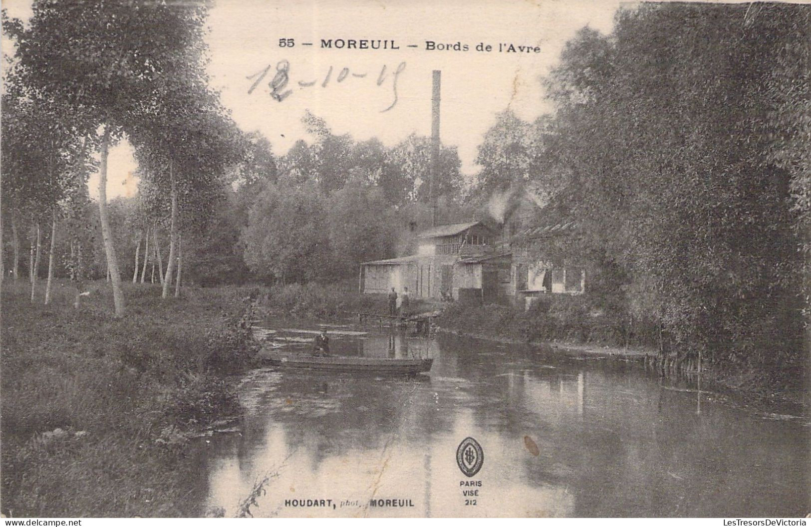 FRANCE - 80 - MOREUIL - Bords De L'Avre - Carte Postale Ancienne - Moreuil