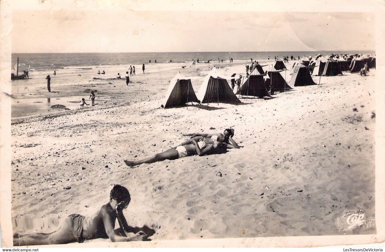 FRANCE - 80 - LE CROTOY - La Plage - Carte Postale Ancienne - Le Crotoy