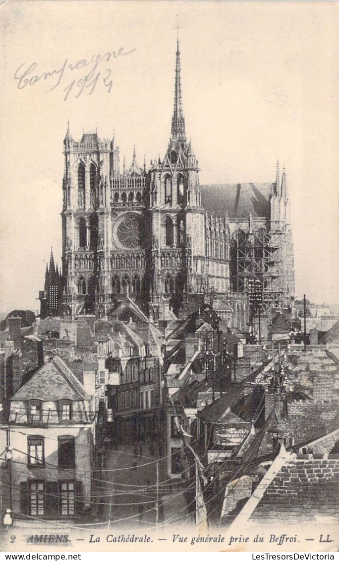 FRANCE - 80 - AMIENS - Cathédrale - Vue Générale Prise Du Beffroi - Carte Postale Ancienne - Amiens