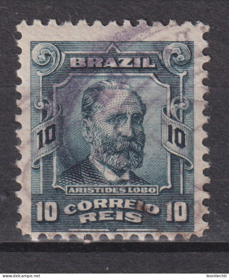 1915 Brasilien, Mi:BR 163, Sn:BR 174, Yt:BR 128,  Aristides Lobo - Usati