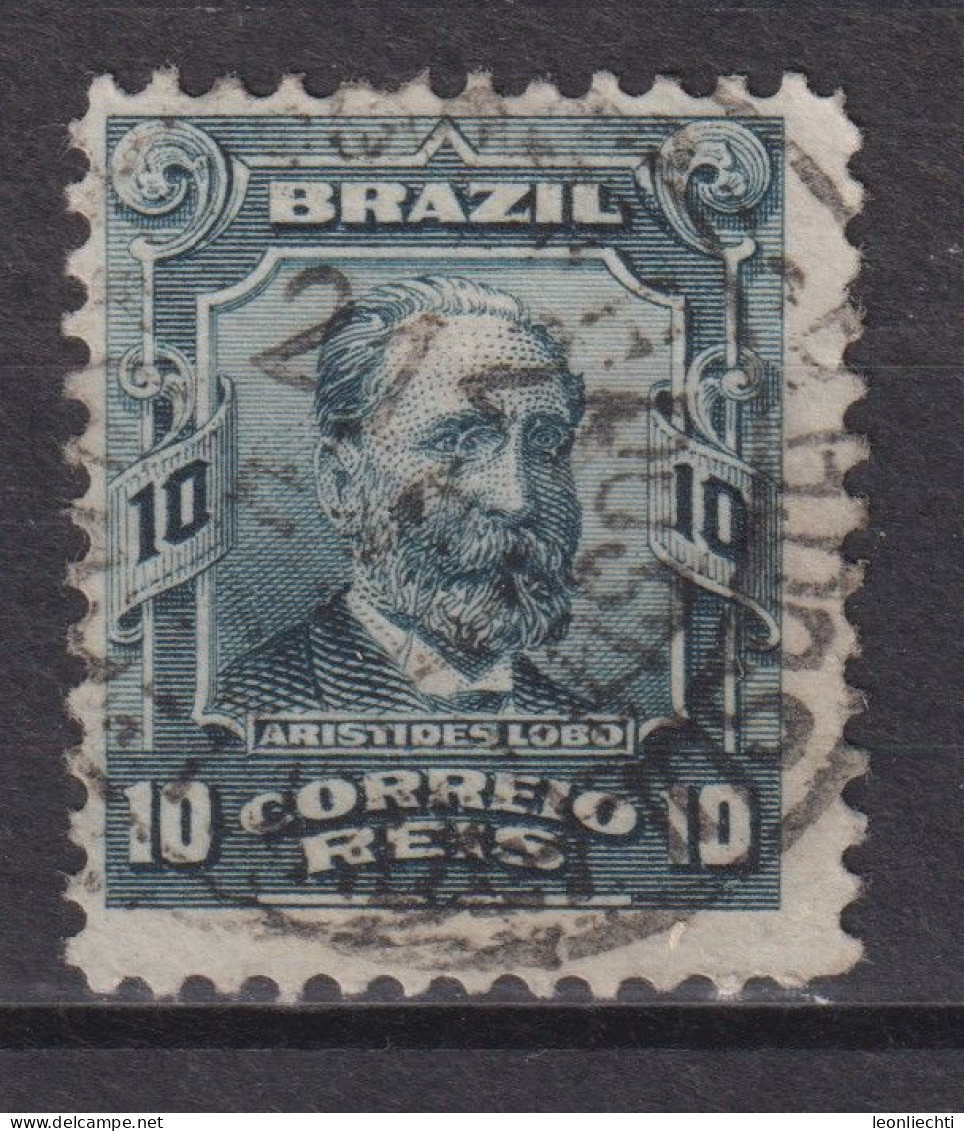 1915 Brasilien, Mi:BR 163, Sn:BR 174, Yt:BR 128,  Aristides Lobo - Gebraucht