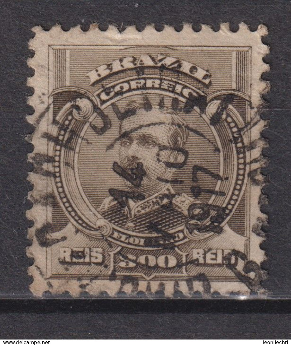 1906 Brasilien, Mi:BR 168, Sn:BR 180, Yt:BR 133, Floriano Peixoto (1839-1895) - Gebraucht