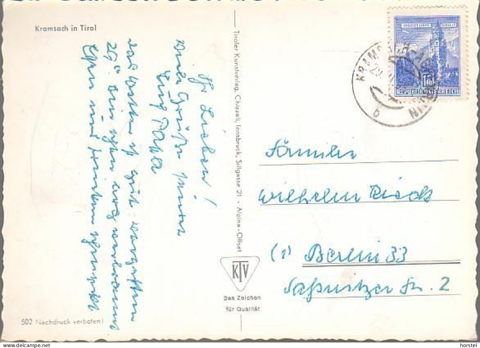 Austria - 6233 Kramsach In Tirol - Alte Ansichten - Nice Stamp - Rattenberg