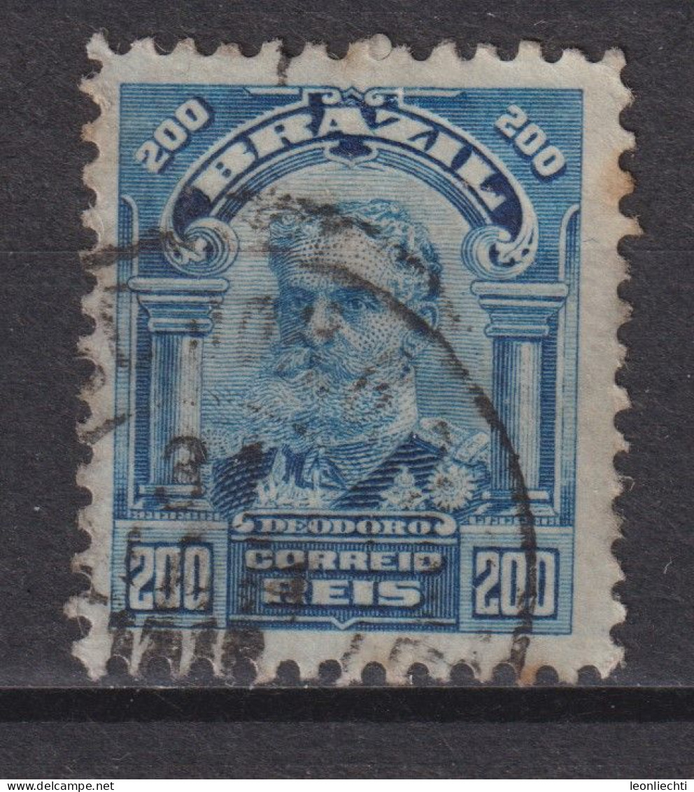 1906 Brasilien, Mi:BR 167, Sn:BR 178, Yt:BR 132, Deodoro Da Fonseca (1827-1892) - Oblitérés