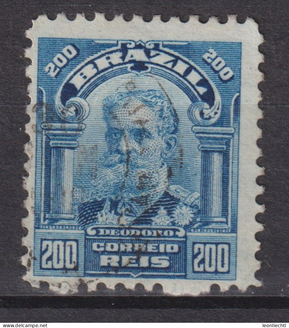 1906 Brasilien, Mi:BR 167, Sn:BR 178, Yt:BR 132, Deodoro Da Fonseca (1827-1892) - Oblitérés