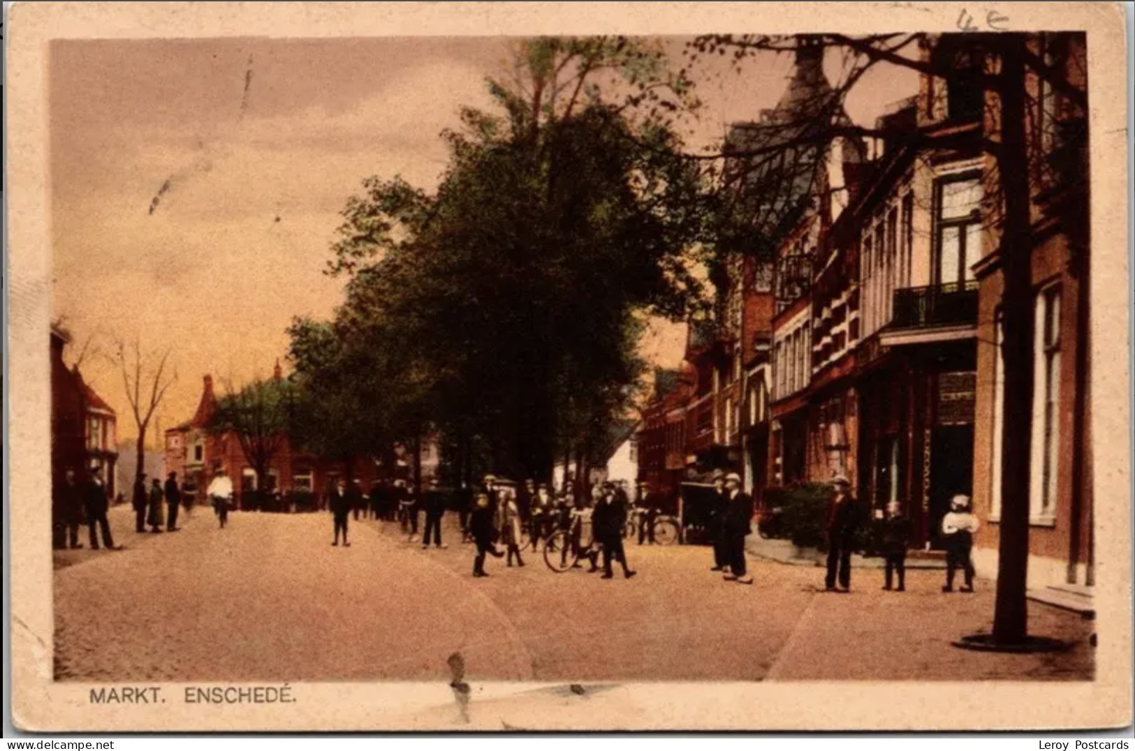 Markt, Enschede 1926 (OV) - Enschede