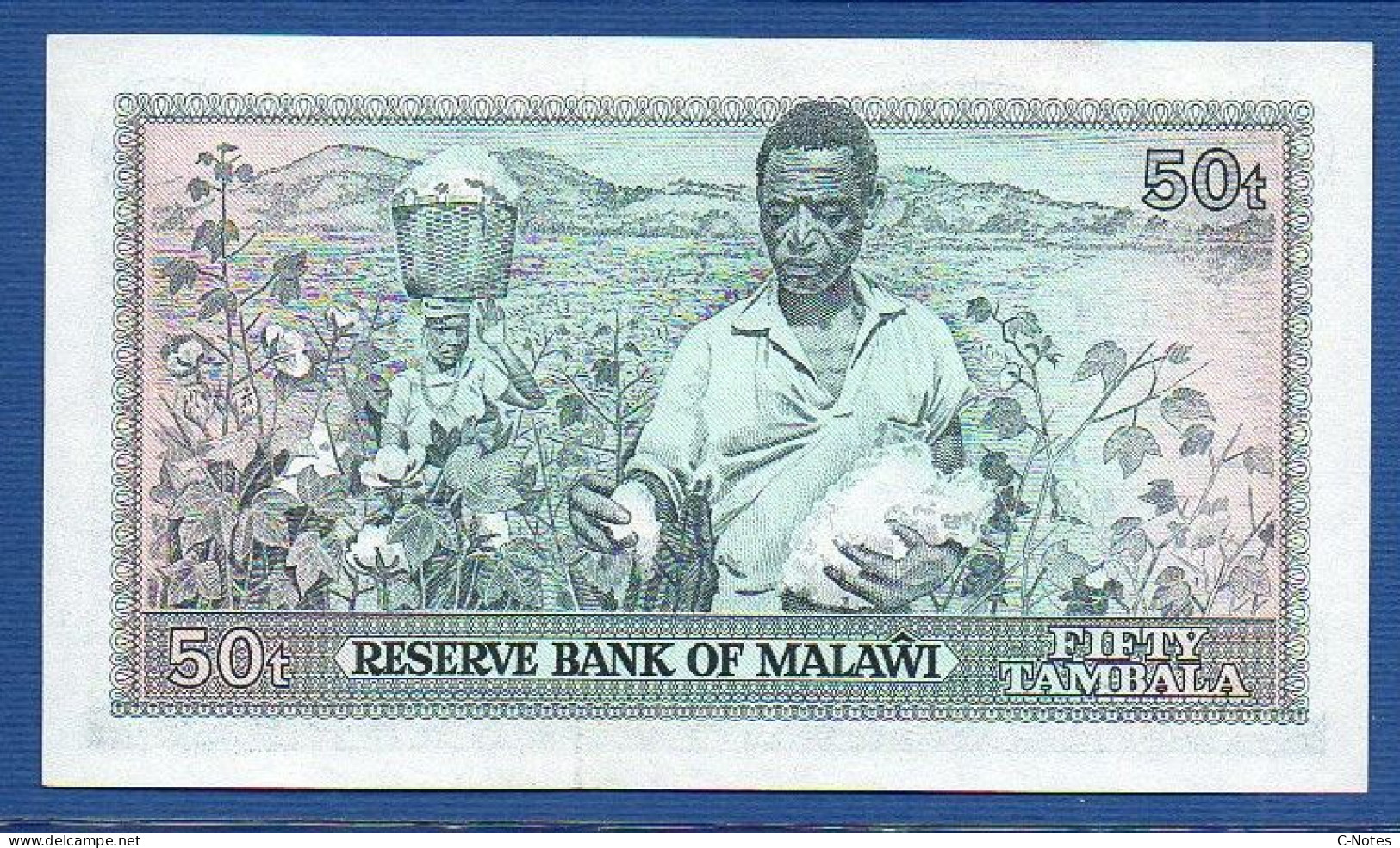 MALAWI - P.13f – 50 Tambala 01.11.1984 UNC-, S/n A/20 351704 - Malawi