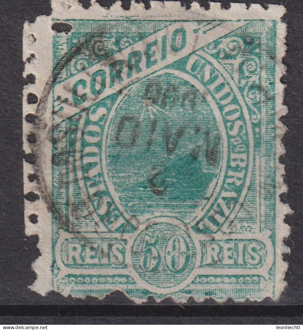 1900 Brasilien, Mi:BR 142, Sn:BR 159, Yt:BR 116 Sugarloaf Mountain - Used Stamps