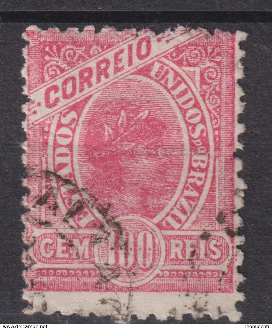 1900 Brasilien, Mi:BR 145, Sn:BR 160, RHM:BR 96, Keine Rahmenlinie Um Das Innere Oval, Republican Dawn - New Colors - Oblitérés