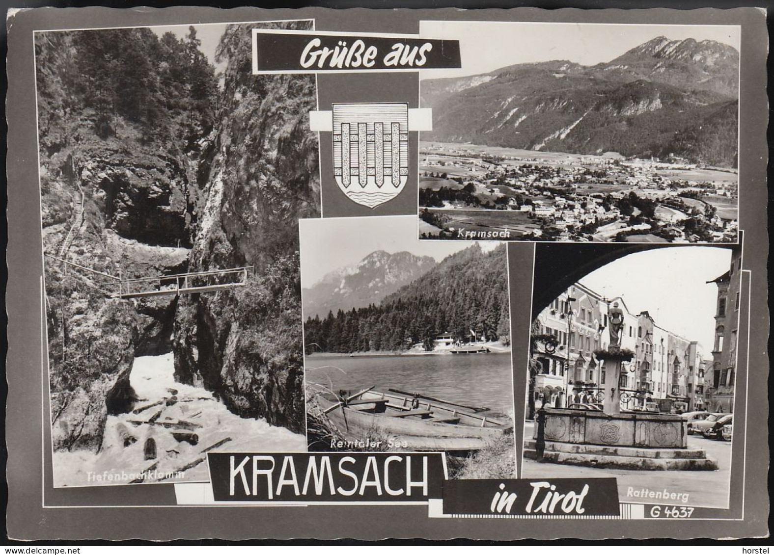 Austria - 6233 Kramsach - Alte Ansichten - Tiefenbachklamm  (60er Jahre) - Cars - Nice Stamp - Brixlegg