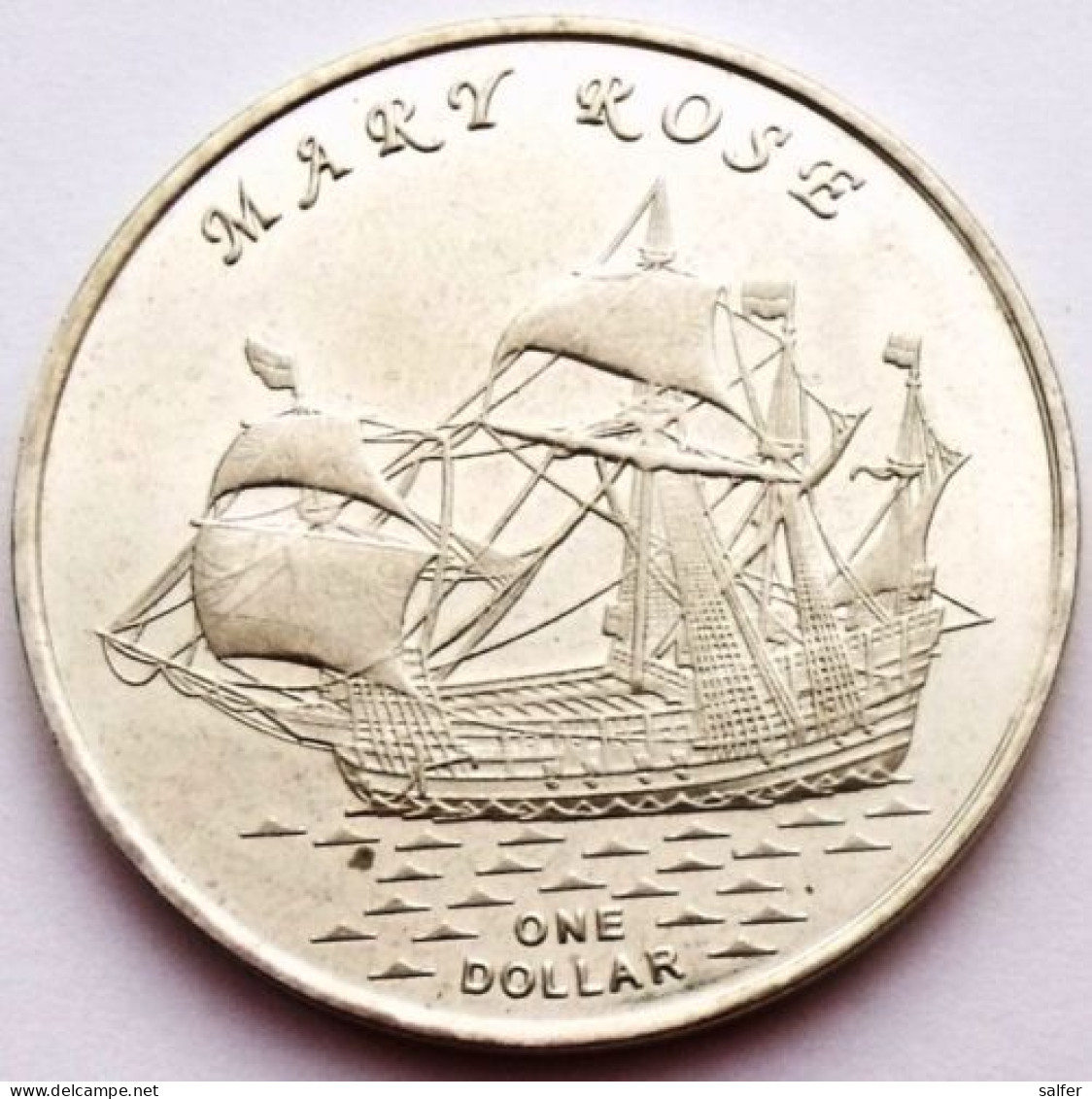 KIRIBATI - GILBERT ISLANDS - 2015  1 DOLLARO NAVE MARY ROSE FDC - Kiribati