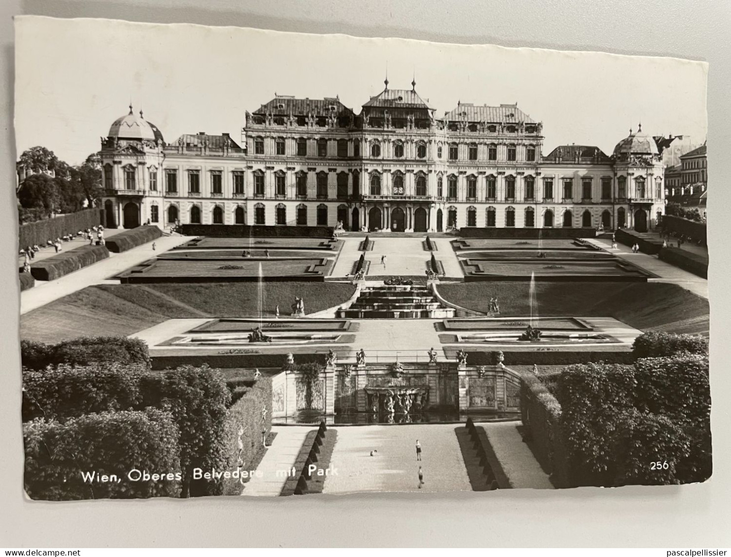CPSM - AUTRICHE - AUSTRIA - Oberes Belevedere Mit Park - 1962 - Belvedere
