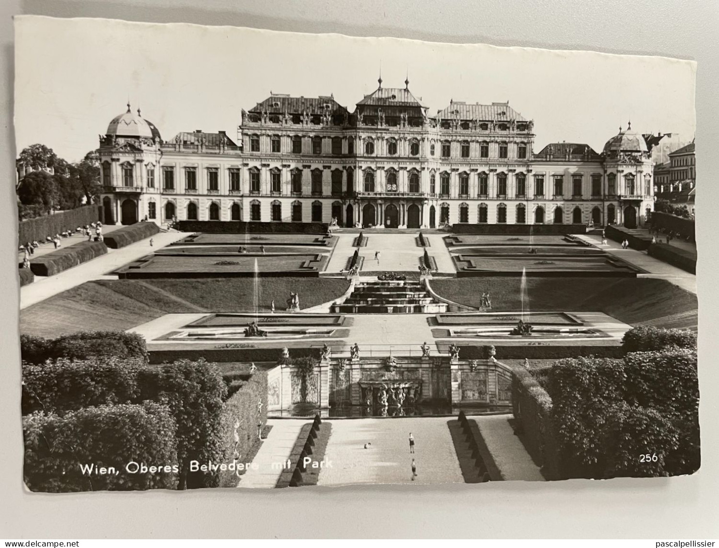 CPSM - AUTRICHE - AUSTRIA - Oberes Belevedere Mit Park - 1962 - Belvedère