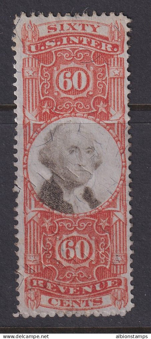 US, Scott R142, Used, Cut Cancel - Fiscal