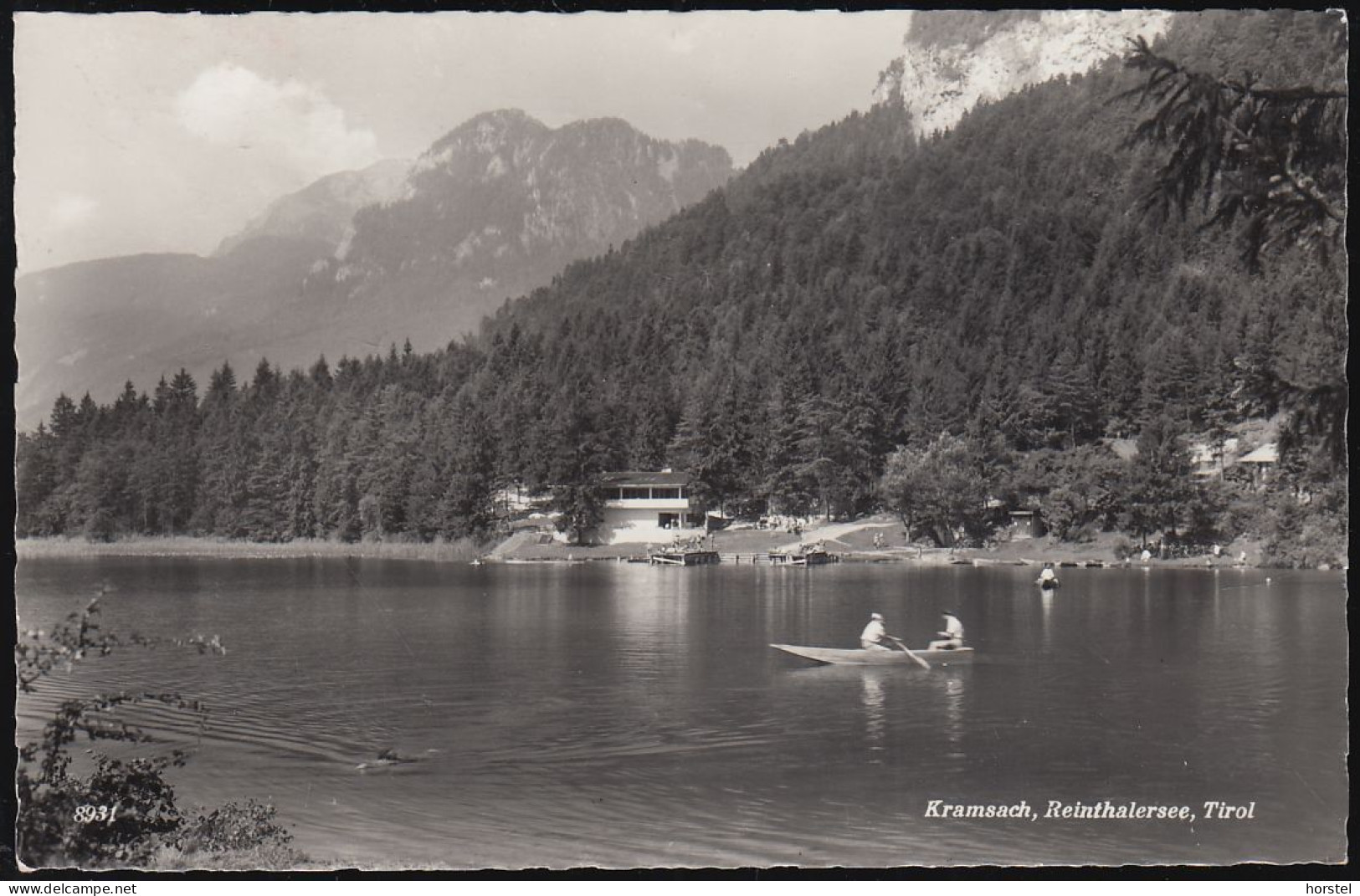 Austria - 6233 Kramsach - Reintalersee Mit Boot - Gasthof - Brixlegg