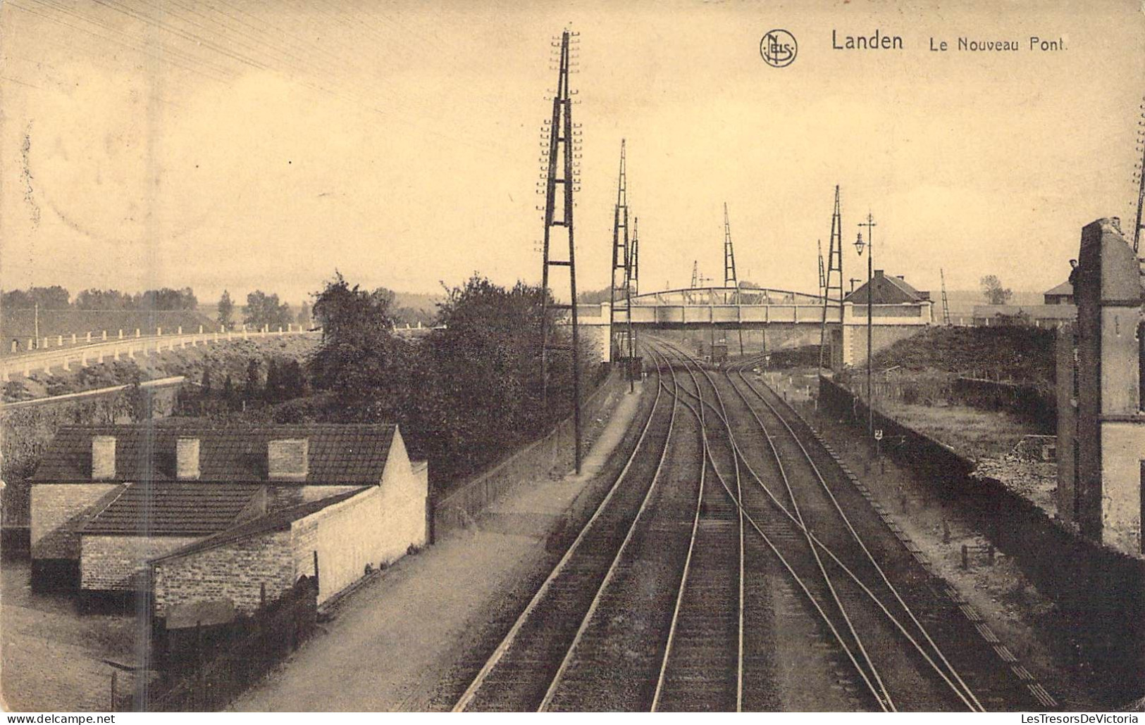 BELGIQUE - LANDEN - Le Nouveau Pont - Edition Vve Dascher - Carte Postale Ancienne - Landen