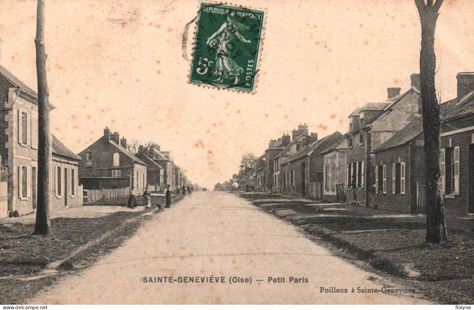 Sainte Geneviève - Route , Quartier Faubourg Petit Paris - Sainte-Geneviève