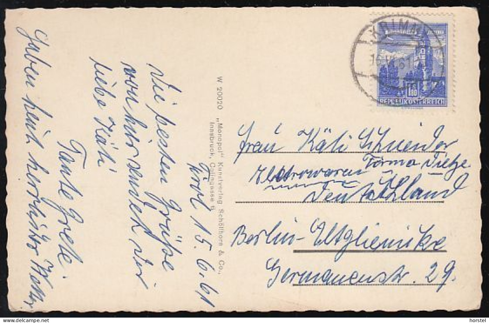 Austria - 6240 Rattenberg Und Kramsach - Alte Ortsansicht (60er Jahre) - Rattenberg