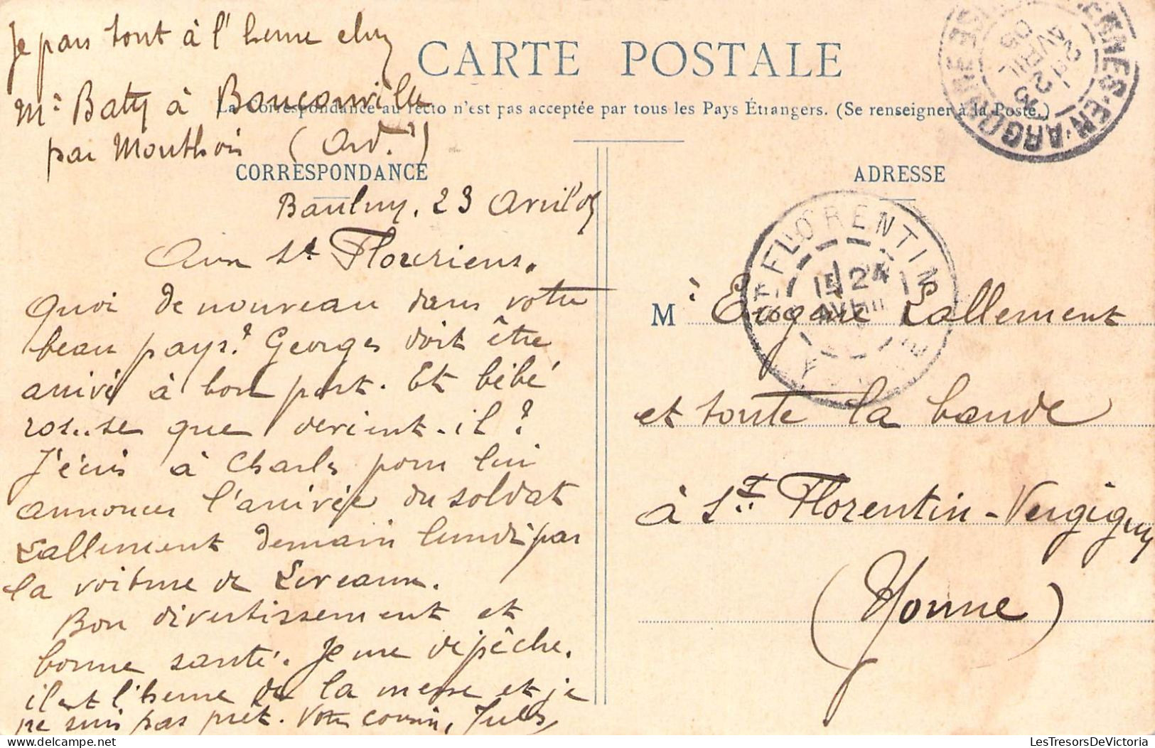 BELGIQUE - THIMISTER - Les Quatre CHEMINS - Carte Postale Ancienne - Thimister-Clermont