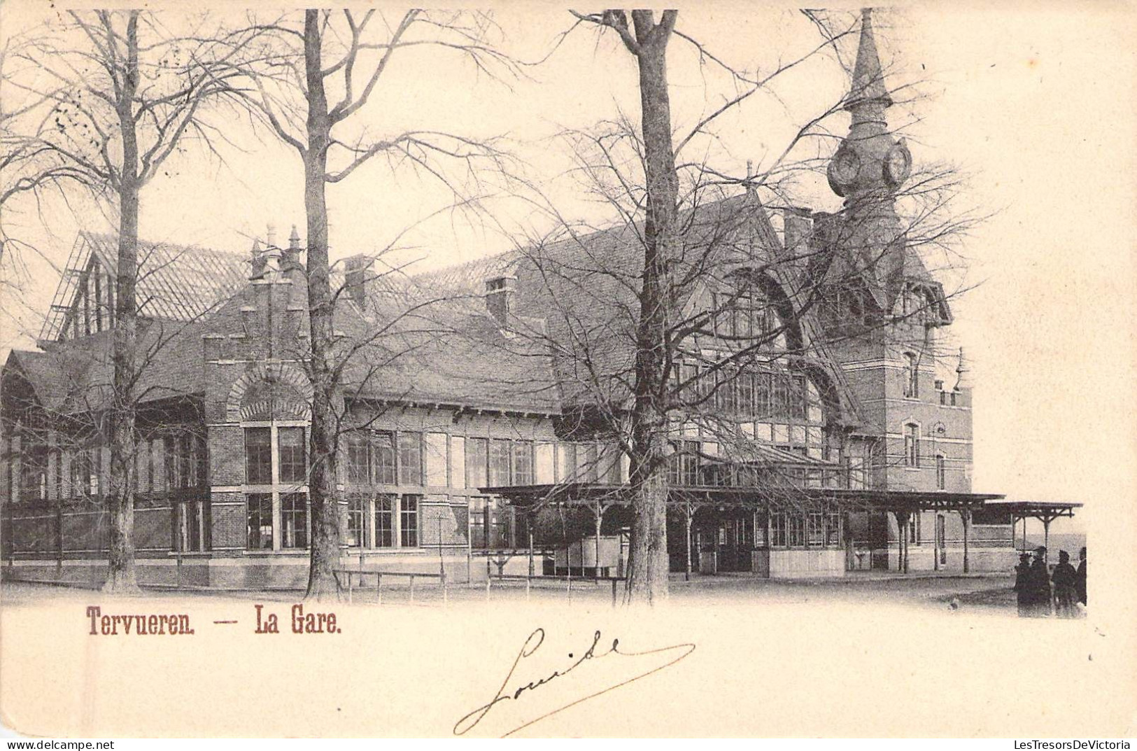 BELGIQUE - TERVUEREN - La Gare - Carte Postale Ancienne - Tervuren