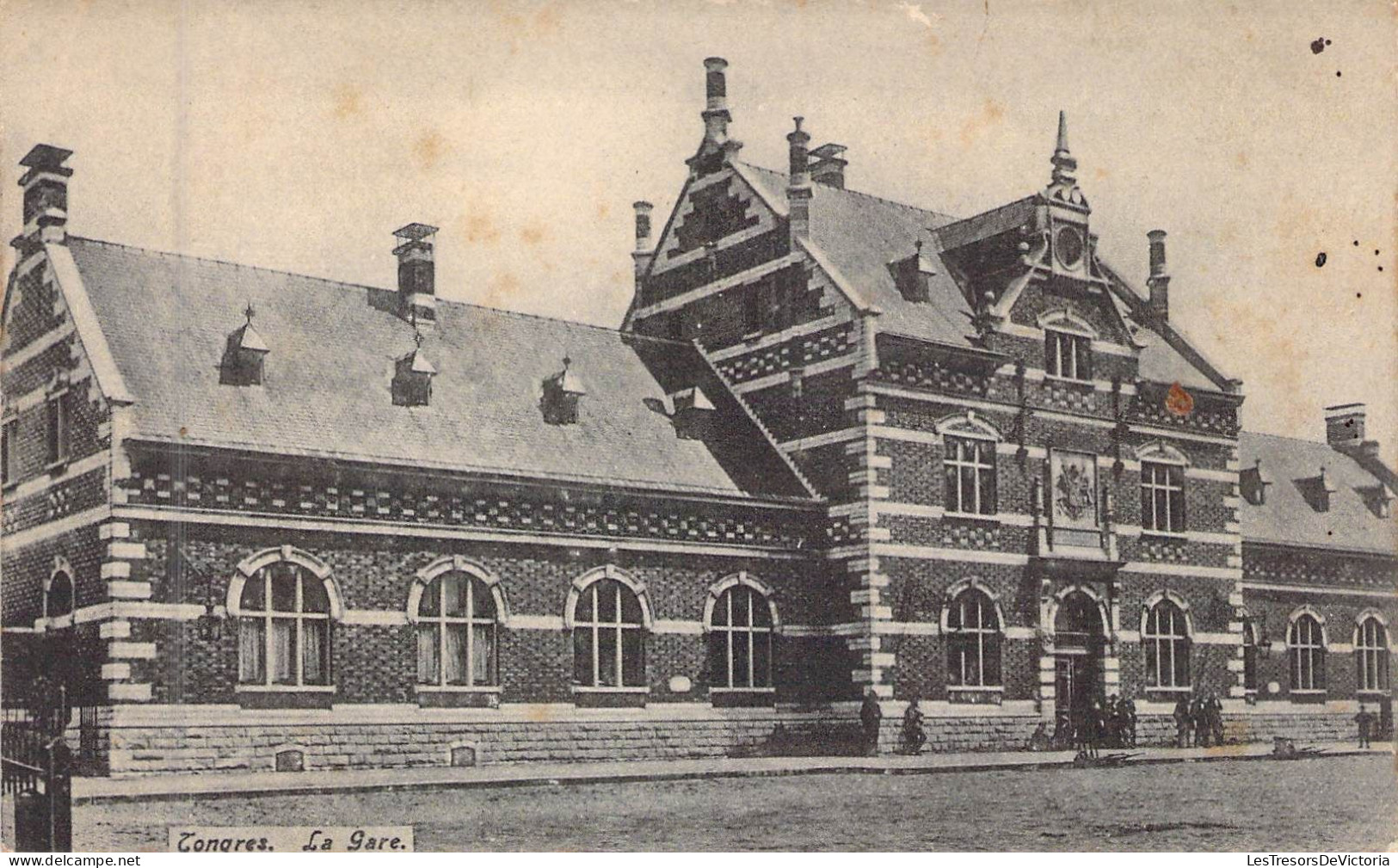 BELGIQUE - TONGRES - La Gare - Edit Vanden Born - Carte Postale Ancienne - Tongeren