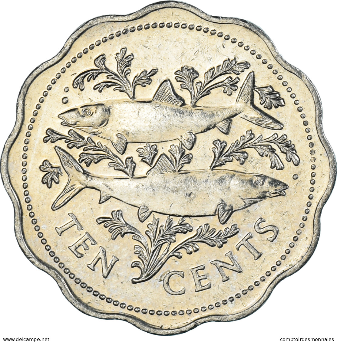 Monnaie, Bahamas, 10 Cents, 1998 - Bahamas