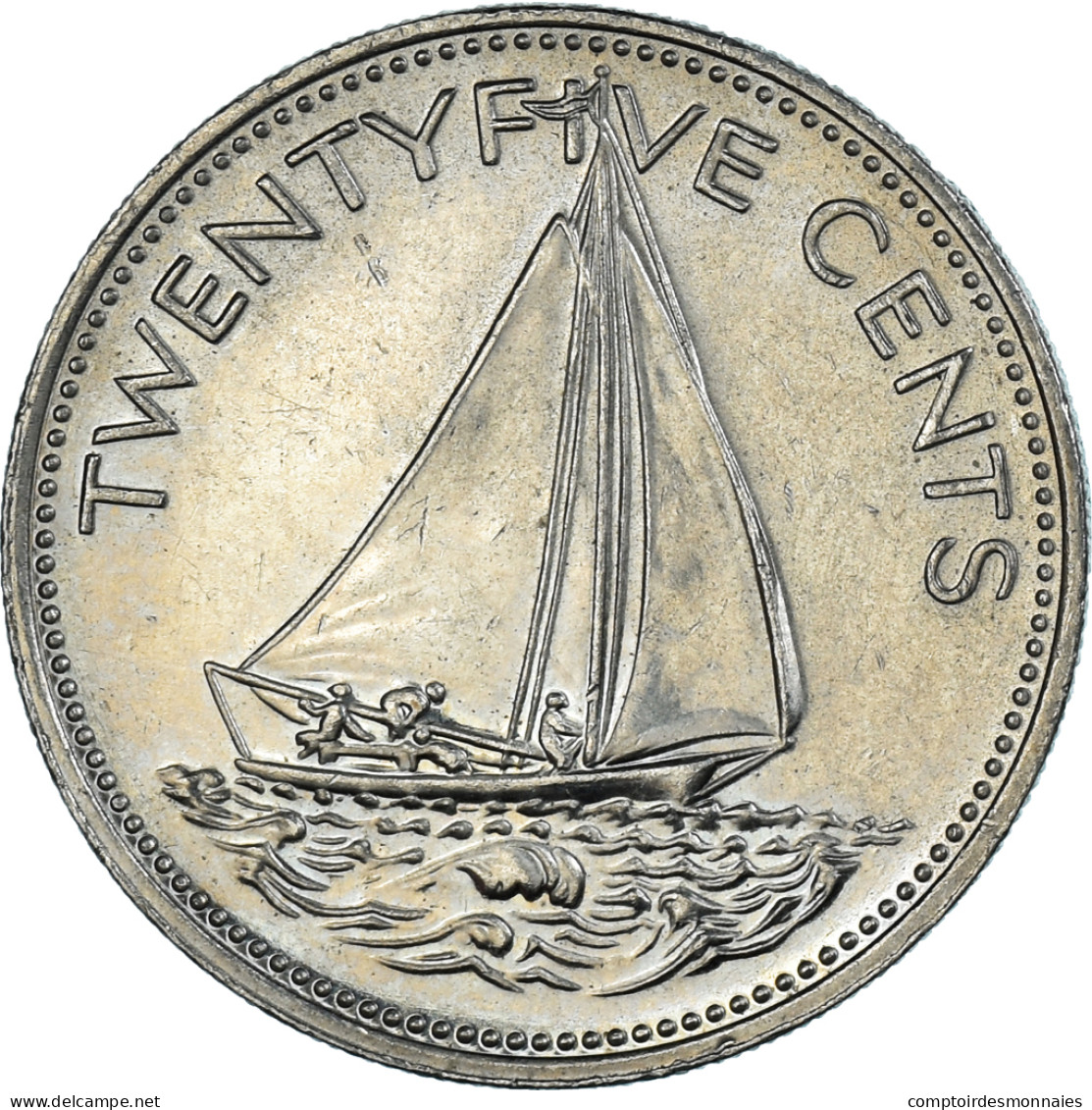 Monnaie, Bahamas, 25 Cents, 2000 - Bahamas