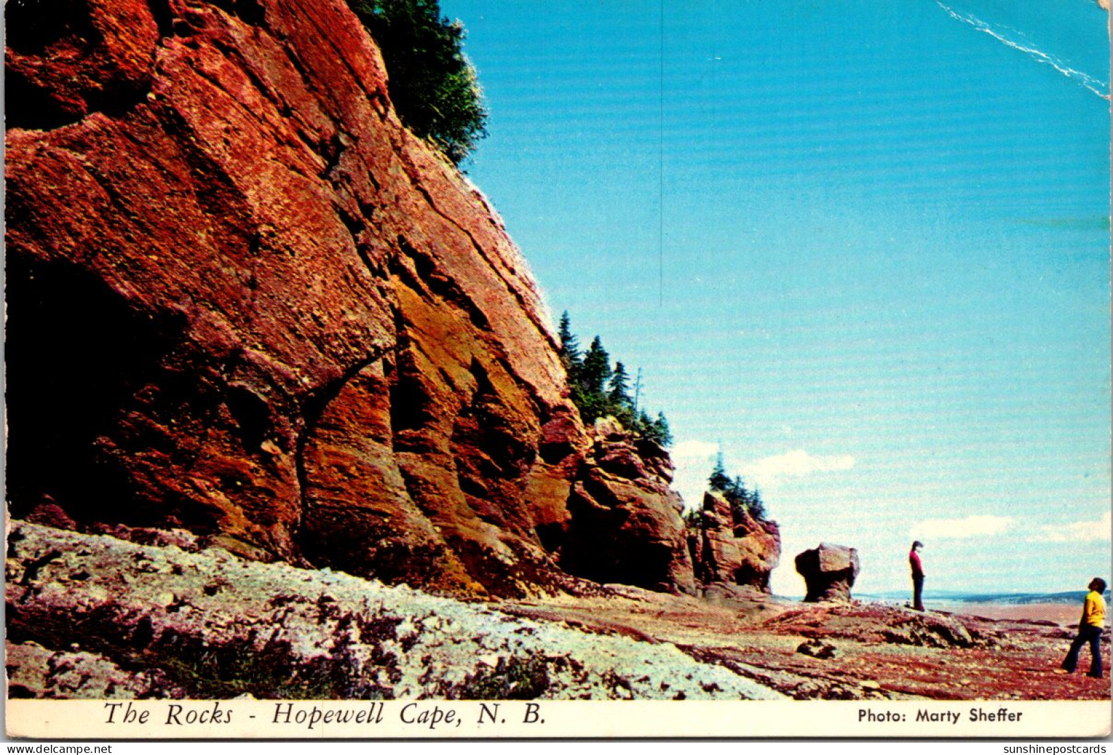 Canada New Brunswick Hopewell Cape The Rocks 1978 - Altri & Non Classificati