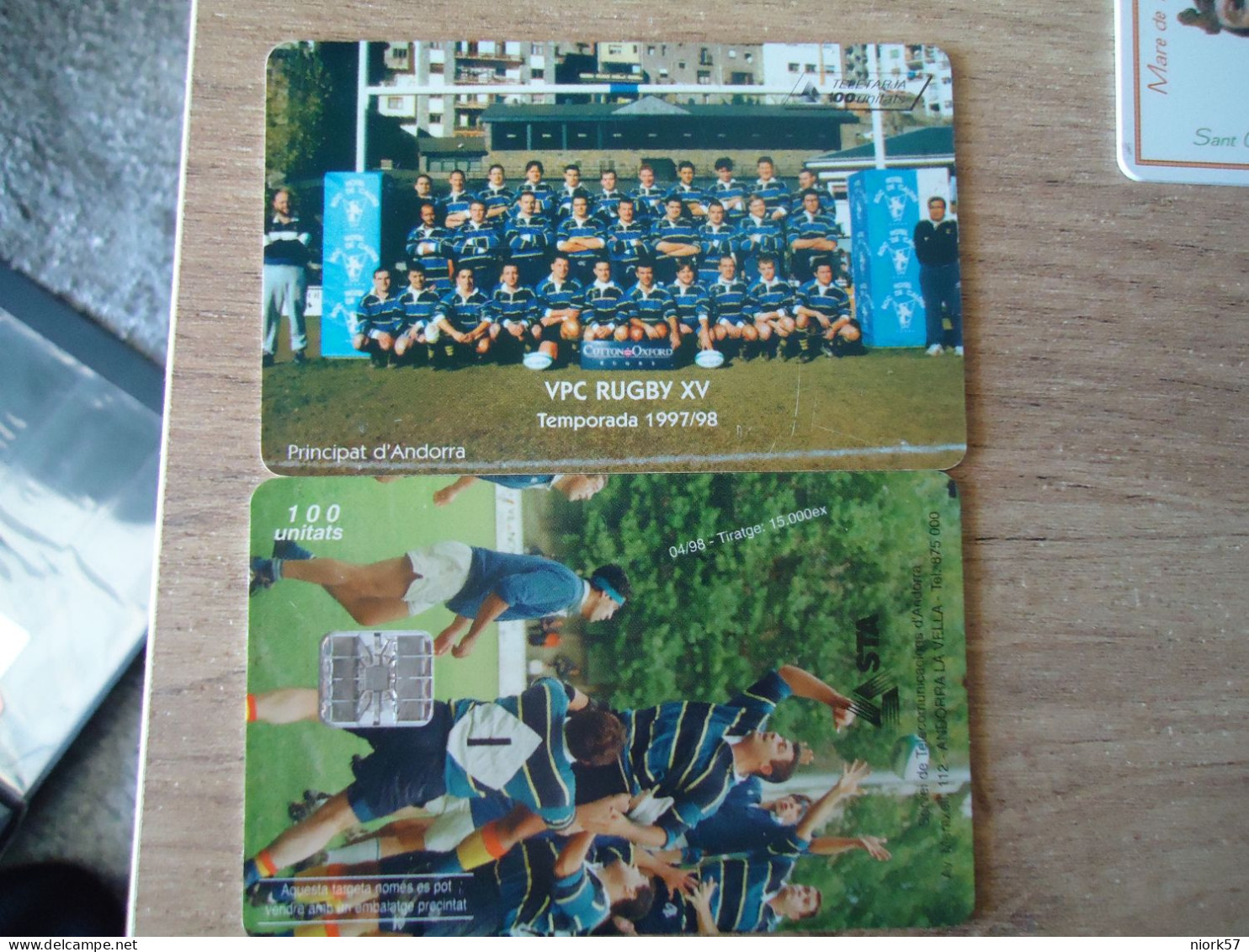 ANDORRA  USED CARDS  SPORT VOLLEYBALL - Andorra